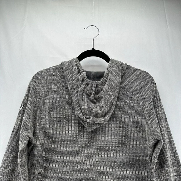 Straight Down Sweatshirt Womens Size M Hoodie Long Sleeve Tunic Pullover Gray - Picture 5 of 12